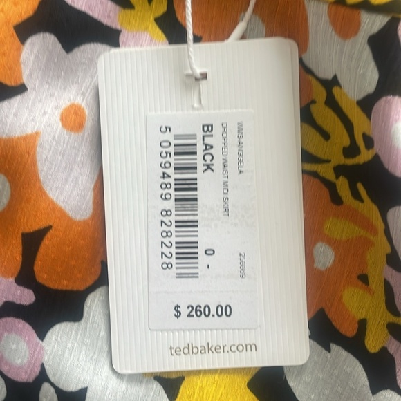 Ted Baker Drop Waist Skirt - Picture 9 of 12